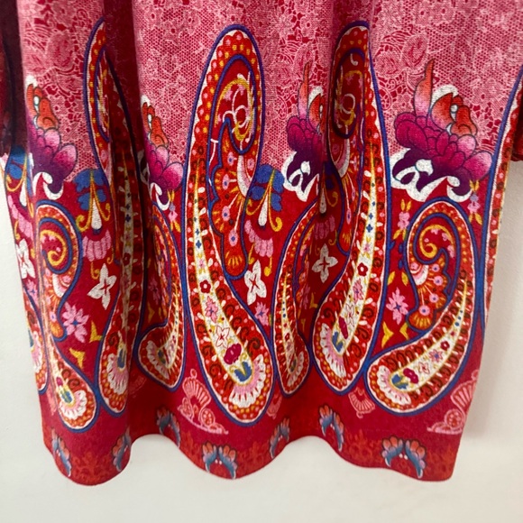 White Mark Red Casual Sweater Dress - Picture 3 of 5